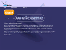 Tablet Screenshot of minivalve.com